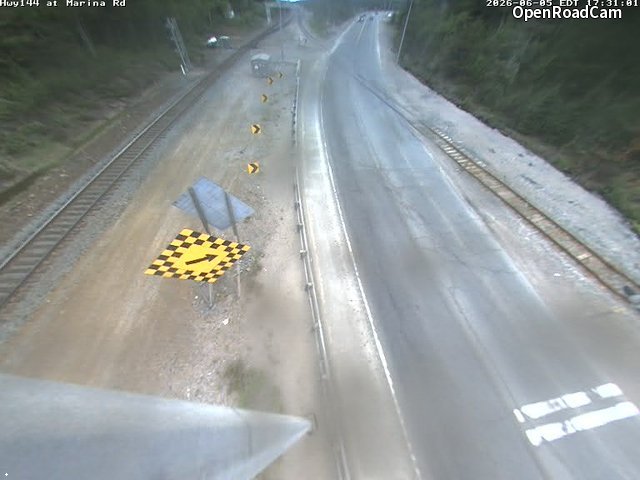 Highway 144 at Marina Road