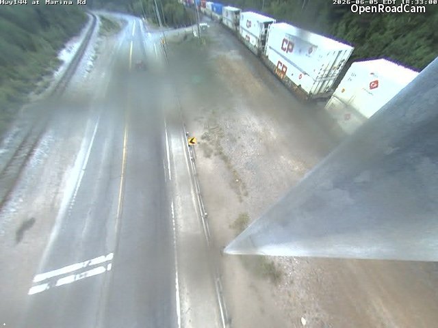 Highway 144 at Marina Road