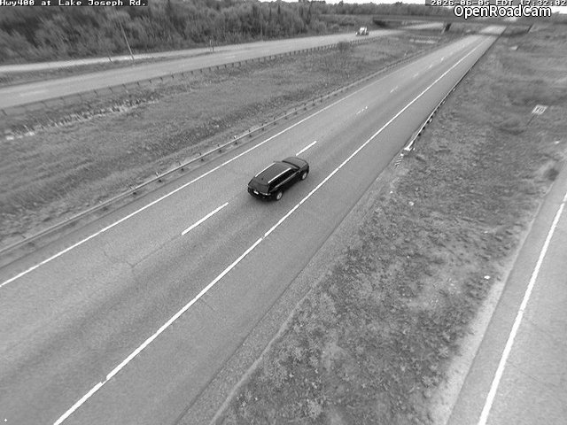 Highway 400 at Lake Joseph Road