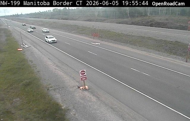 Highway 17 near Manitoba Border