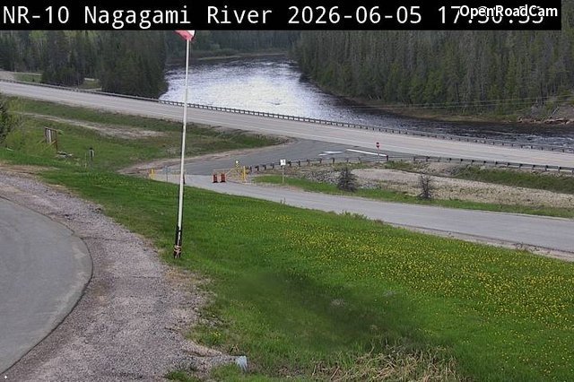Highway 11 at Nagagami River Bridge