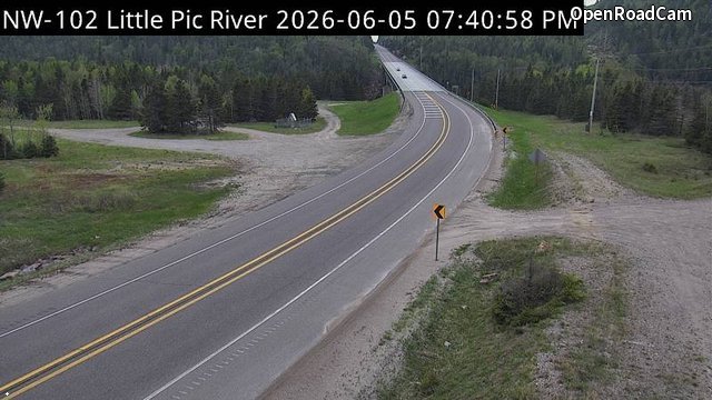 Highway 17 near Neys Provincial Park