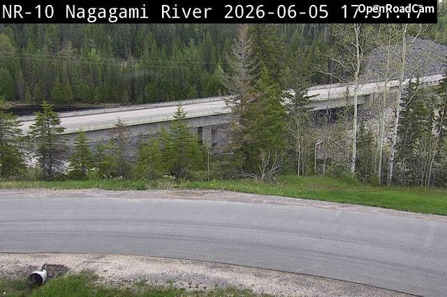 Highway 11 at Nagagami River Bridge