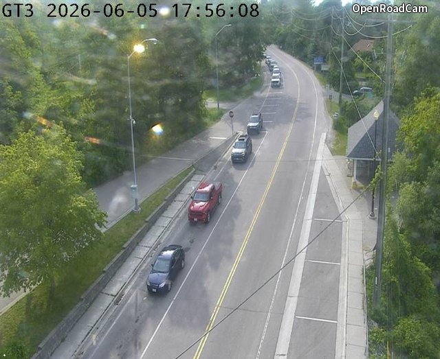 Highway 33 at Ferry Dock (Glenora Side)