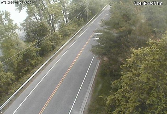 Highway 33 Approaching Ferry Dock #1 (Adolphustown Side)