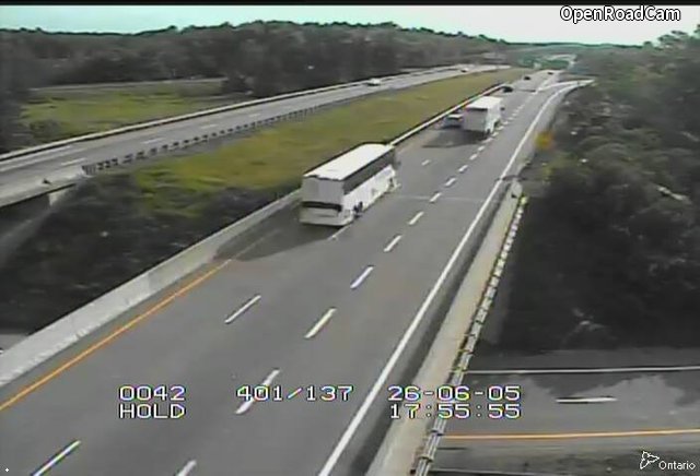 Highway 401 near Highway 137