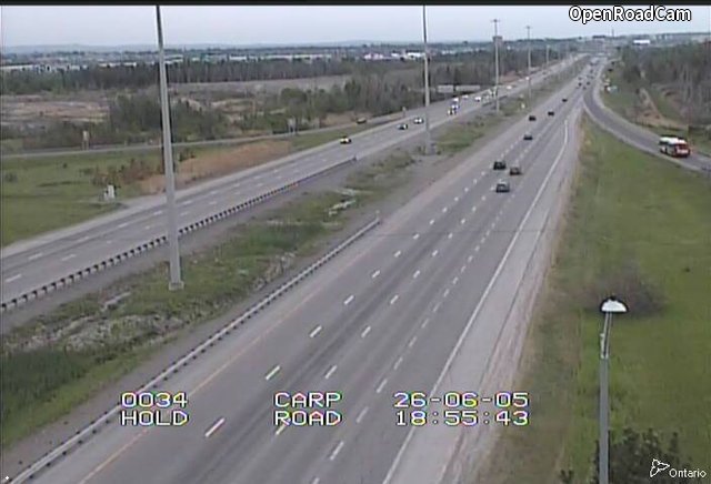 Highway 417 near Carp Road
