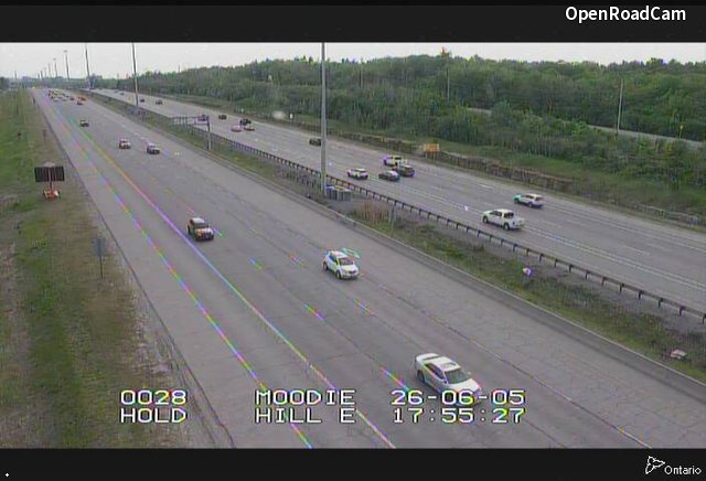 Highway 417 West of Moodie Drive