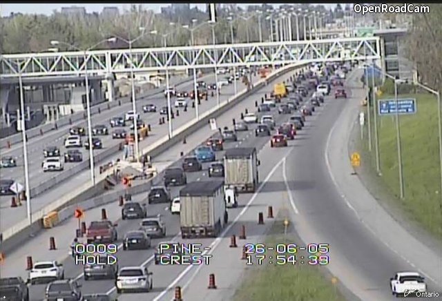 Highway 417 near Pinecrest Road