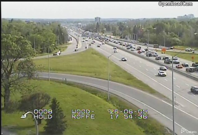 Highway 417 near Woodroffe Avenue