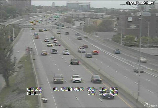 Highway 417 near O'Connor Street
