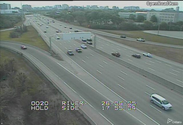 Highway 417 near Vanier Parkway