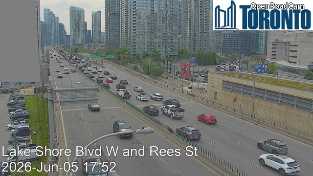 Gardiner Expressway near Rees Street