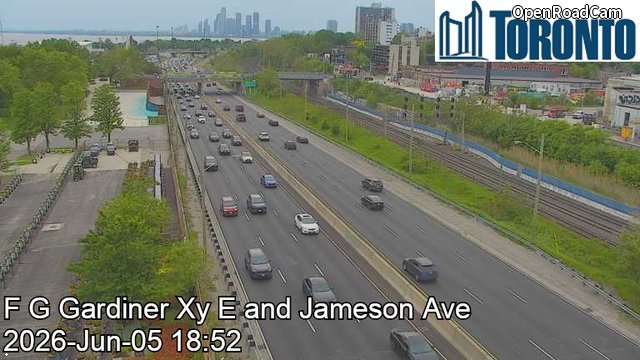 Gardiner Expressway near Dufferin Street