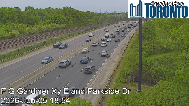 Gardiner Expressway near Ellis Avenue