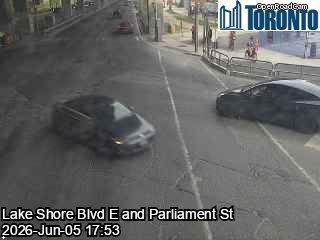 Lake Shore Boulevard near Parliament Street