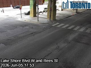 Lake Shore Boulevard near Rees Street