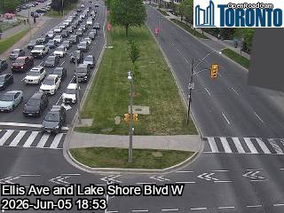 Lake Shore Boulevard near Ellis Avenue