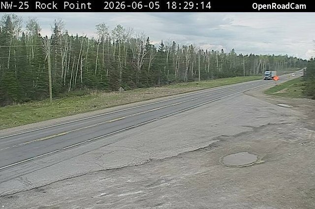 Highway 11 near Rock Point Road