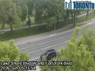 Lake Shore Boulevard near Fort York Boulevard