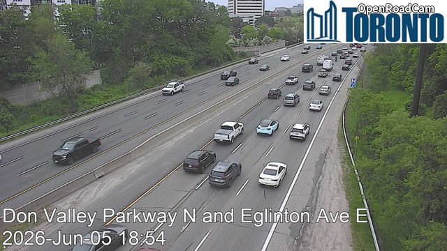 Don Valley Parkway near St Dennis Drive