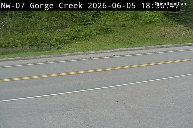 Highway 11 near Gorge Creek Road