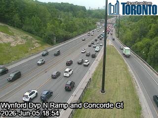 Don Valley Parkway near Concorde Gate