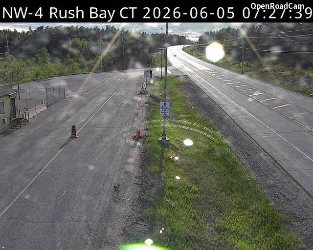 Highway 17 near Rush Bay Road