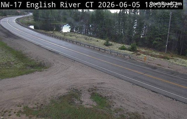 Highway 17 near English River