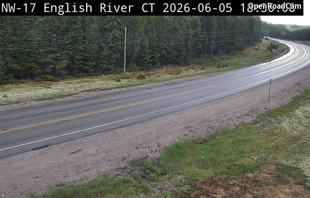 Highway 17 near English River