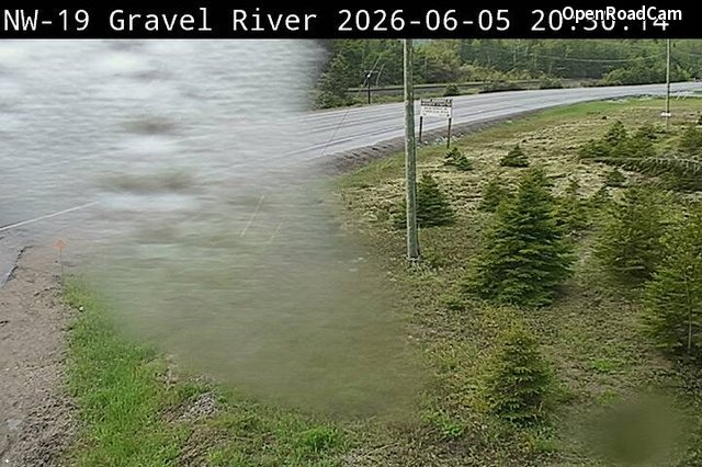 Highway 17 near Gravel River