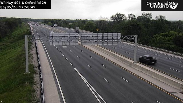 Highway 401 at Oxford Road 29