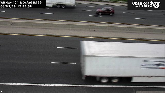 Highway 401 at Oxford Road 29