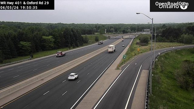 Highway 401 at Oxford Road 29