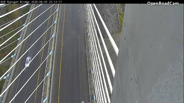 Highway 17 at Nipigon River Bridge