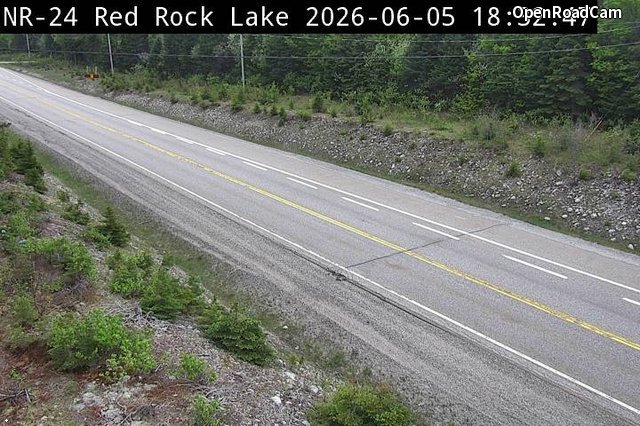 Highway 17 near Red Rock Lake