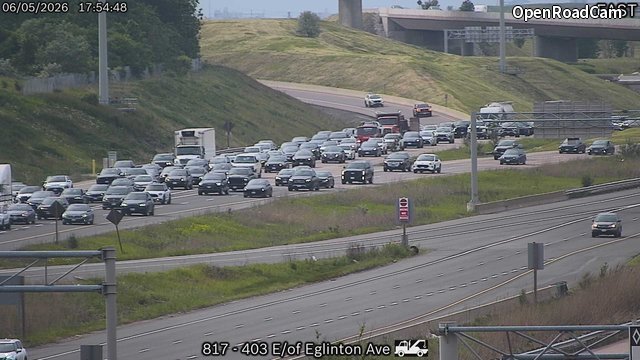 Highway 403 East of Eglinton Avenue