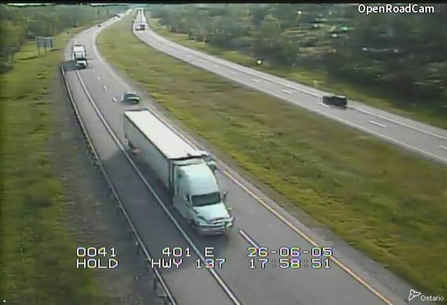 Highway 401 East of Highway 137