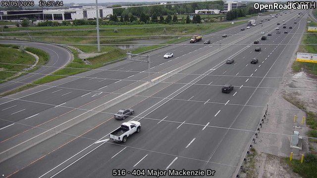 Highway 404 at Major Mackenzie Drive