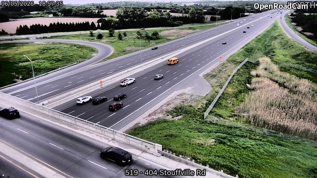 Highway 404 at Stouffville Road
