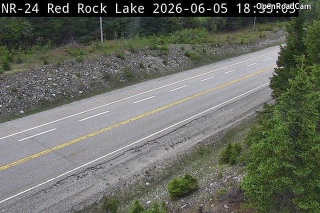 Highway 17 near Red Rock Lake