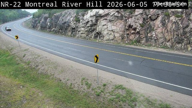 Highway 17 near Montreal River Hill