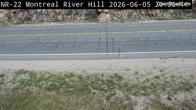 Highway 17 near Montreal River Hill