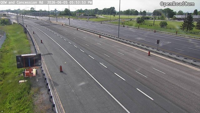QEW East of Concession Road