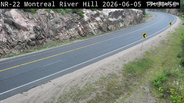 Highway 17 near Montreal River Hill