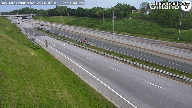 Highway 406 at Fourth Avenue