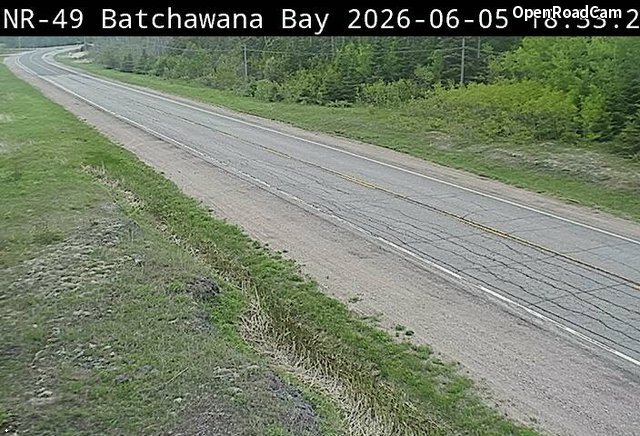 Highway 17 near Mamainse Harbour