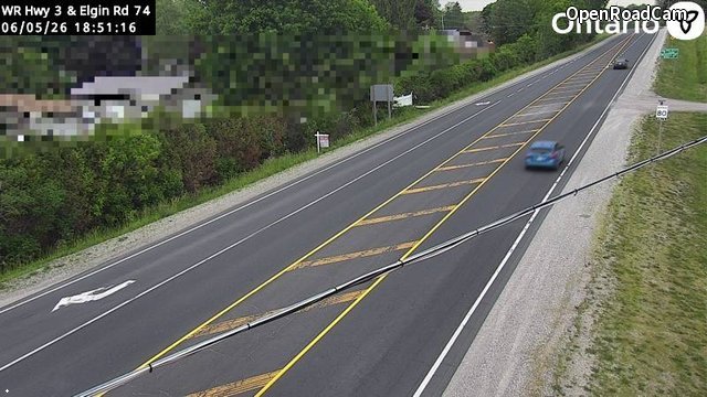 Highway 3 at Elgin Road 74