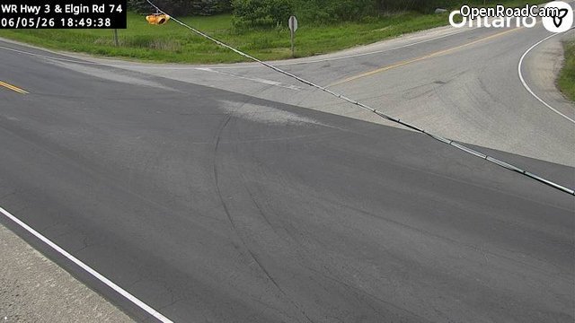 Highway 3 at Elgin Road 74