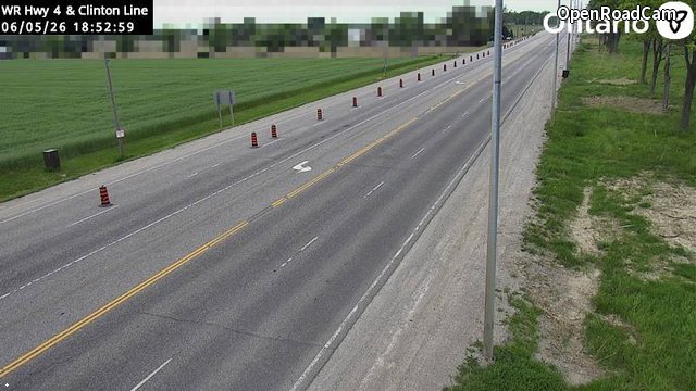 Highway 4 at Clinton Line